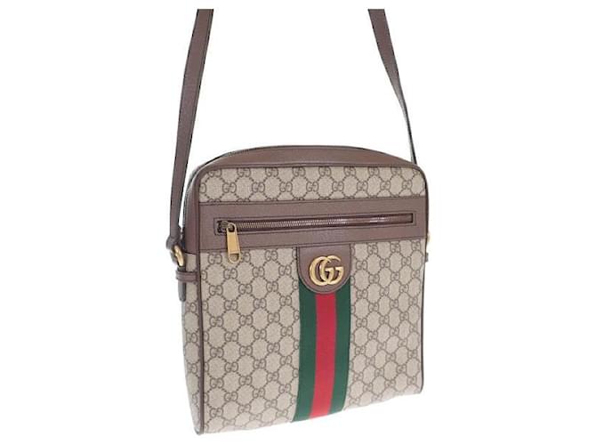 Gucci Bolso bandolera GG Supreme Ophidia 547934 Lienzo  ref.1233639