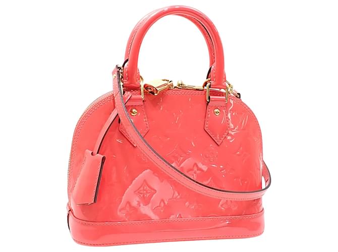 Louis Vuitton Alma Pink Patent leather  ref.1233800