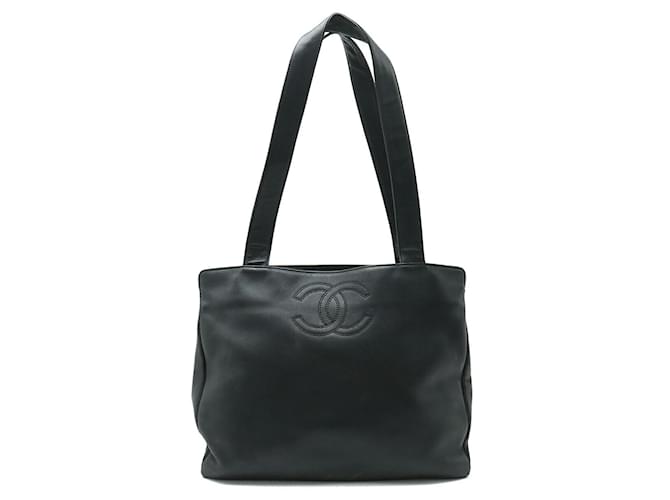 Timeless Chanel Black Leather  ref.1233864