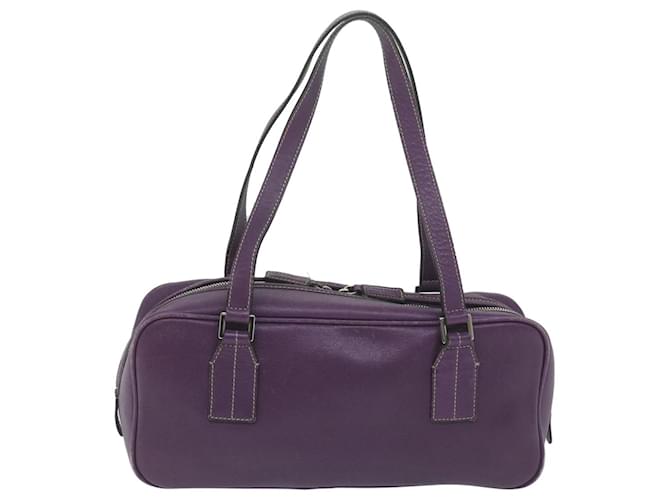 BURBERRY Purple Leather  ref.1233867