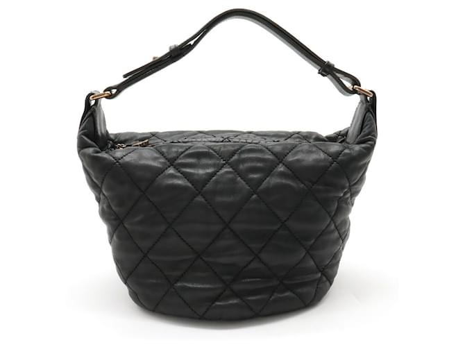 Timeless Chanel Wild Stitch Negro Cuero  ref.1233909