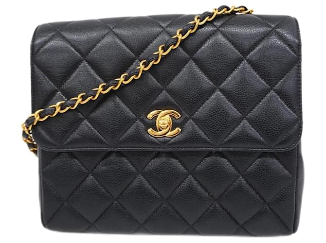 Classique Chanel Cuir Noir  ref.1233952