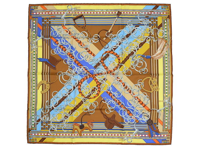 Silk In Hermès Ermete Multicolore Seta  ref.1233960