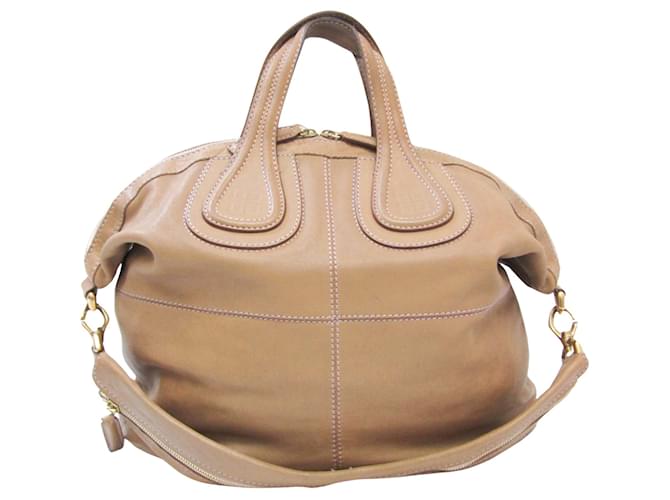 Givenchy Nightingale Camelo Couro  ref.1233978