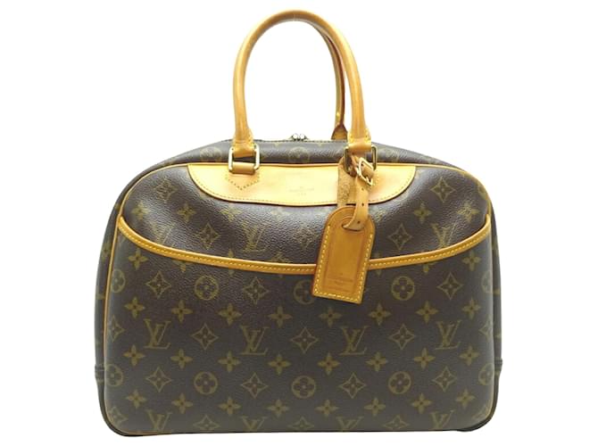 Louis Vuitton Deauville Brown Cloth  ref.1234014