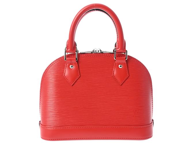 Louis Vuitton Alma BB Red Leather  ref.1234115