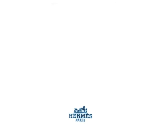Hermès Hermes Blau Seide  ref.1234165