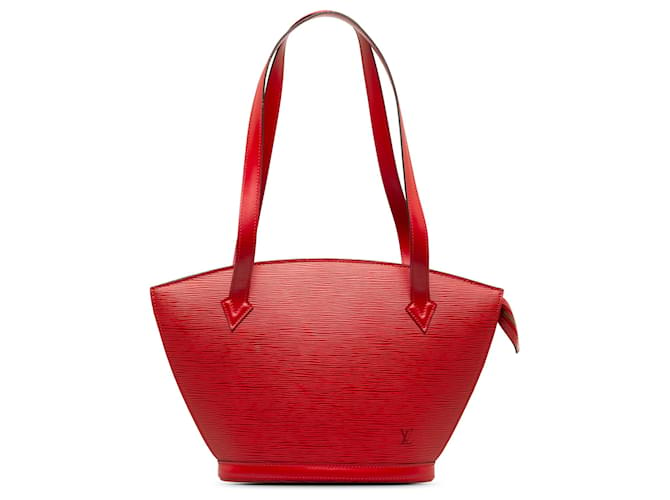 Louis Vuitton Red Epi Saint Jacques PM Long Strap Leather  ref.1234222