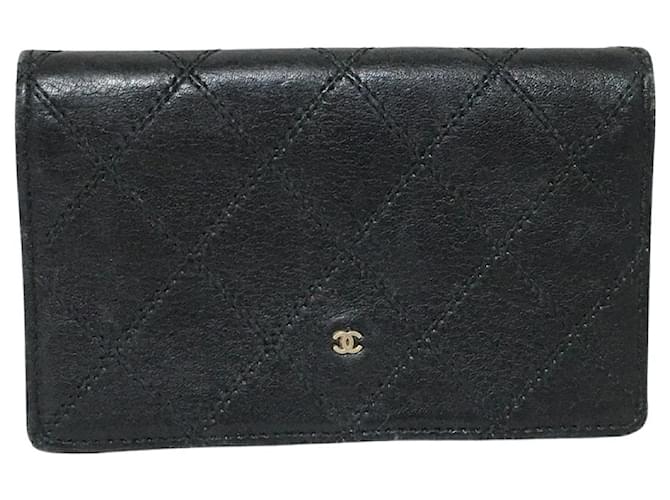 Timeless Chanel COCO Mark Black Leather  ref.1234309