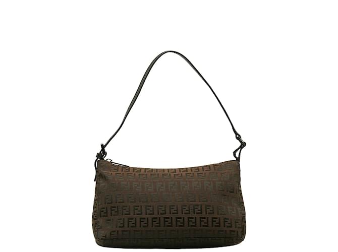 Fendi Zucchino Canvas Handbag 8BR267 Cloth  ref.1234382