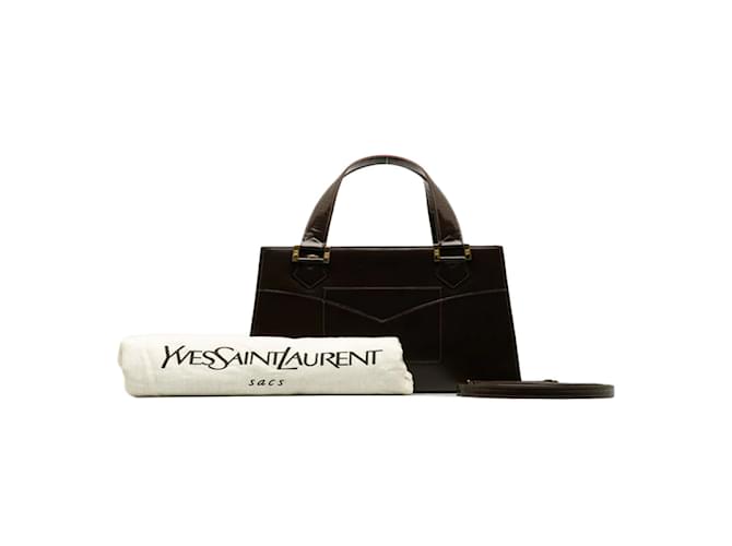 Yves Saint Laurent Zwei-Wege-Tasche aus Leder  ref.1234404