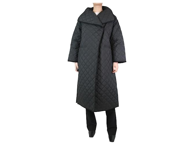 Totême Manteau matelassé noir - taille XS Polyester  ref.1234427