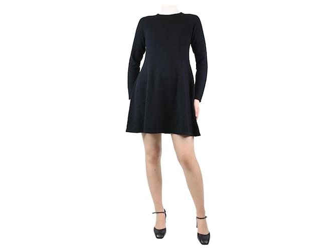Autre Marque Black cashmere knit dress - size S  ref.1234443