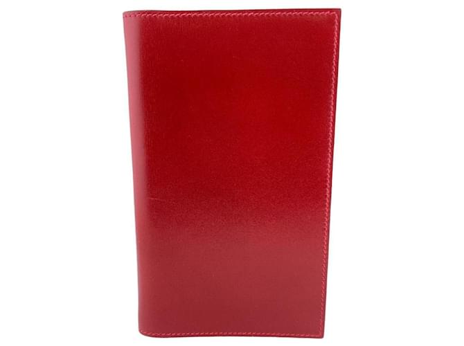 Hermès Hermes Red Leather  ref.1234461