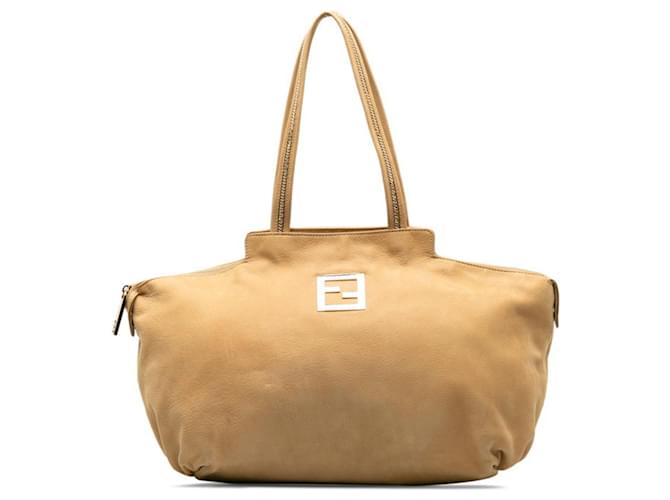 Fendi Beige Leather  ref.1234506