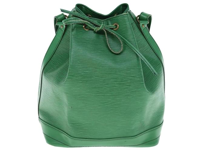 Noe Louis Vuitton Noé Green Leather  ref.1234544