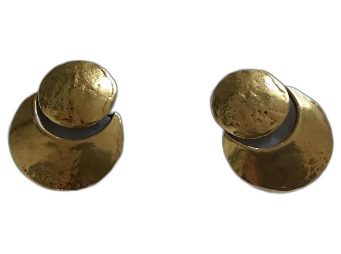 Autre Marque Orecchini La Luna e il Sole Oro Gold hardware