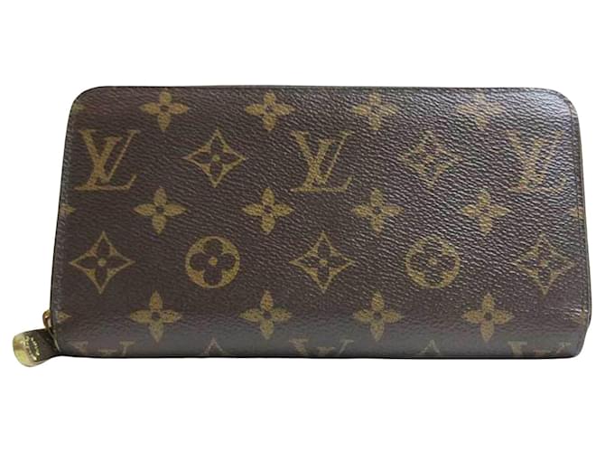 Louis Vuitton Zippy Brown Cloth  ref.1234655
