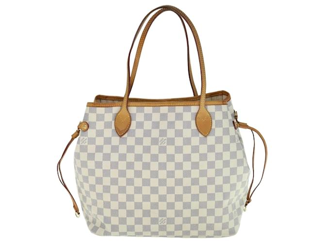 Louis Vuitton Neverfull Toile Blanc  ref.1234661