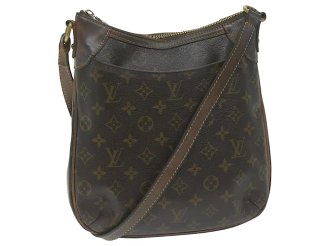 Bolsa de ombro M LOUIS VUITTON Monogram Odeon PM56390 Autenticação de LV 64949 Monograma Lona  ref.1234669