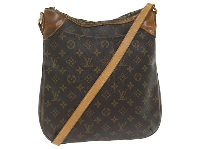 LOUIS VUITTON Monogram Odeon MM Shoulder Bag M56389 LV Auth ep2982 Cloth  ref.1234736