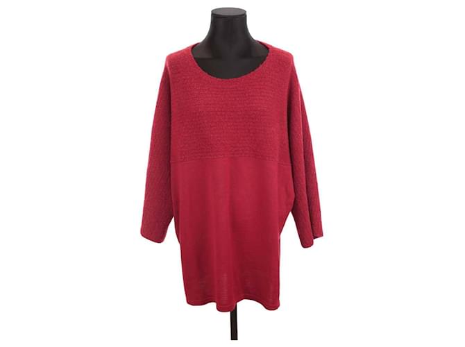 Marina Rinaldi Wool sweater Red  ref.1234801