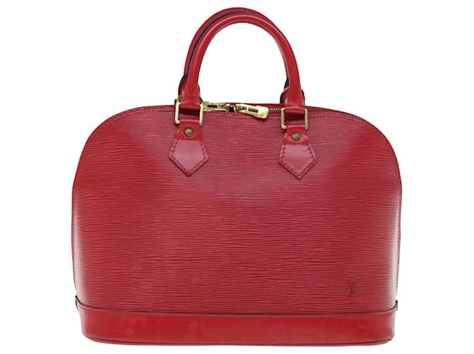 Louis Vuitton Alma Red Leather  ref.1234852