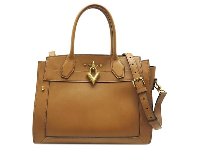 Louis Vuitton On My side Brown Leather  ref.1234869