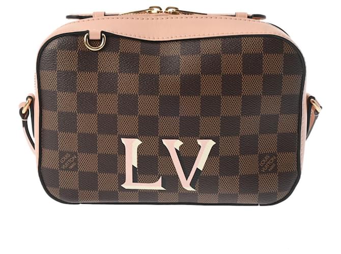 Louis Vuitton Santa Monica Marrom Lona  ref.1234915