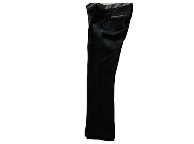 The Kooples Un pantalon, leggings Viscose Noir  ref.1234988