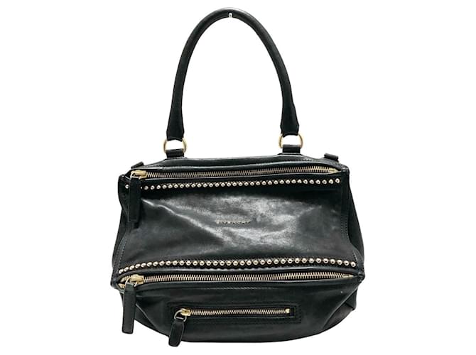 Givenchy Pandora Black Leather  ref.1235116