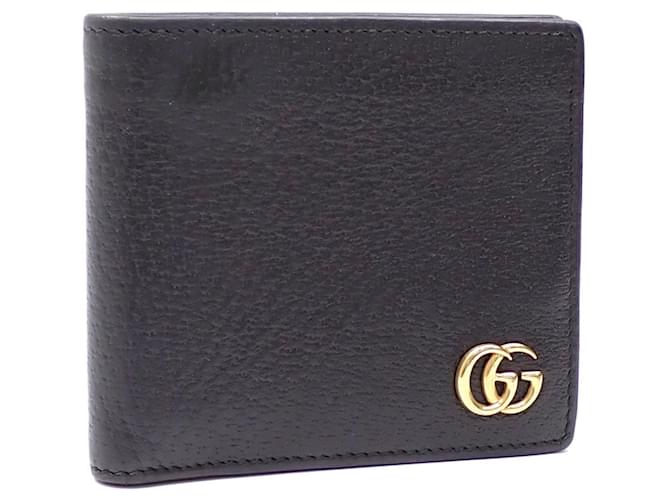 Gucci GG Marmont Black Leather  ref.1235187