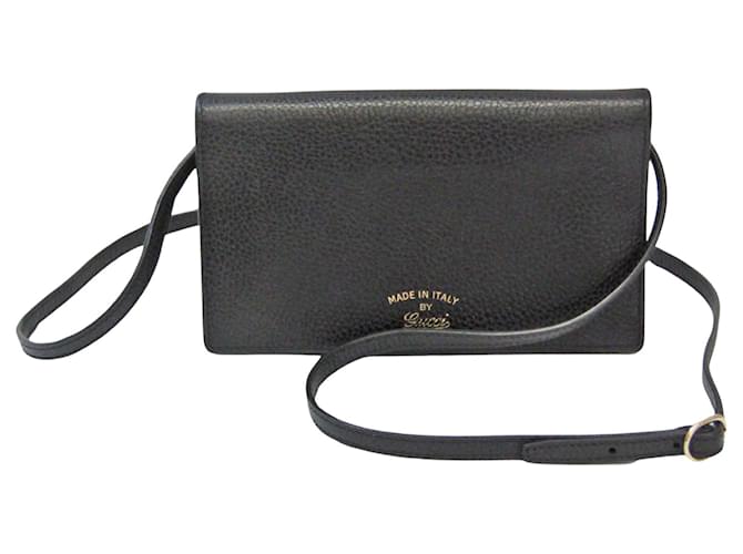 Gucci Swing Black Leather  ref.1235200