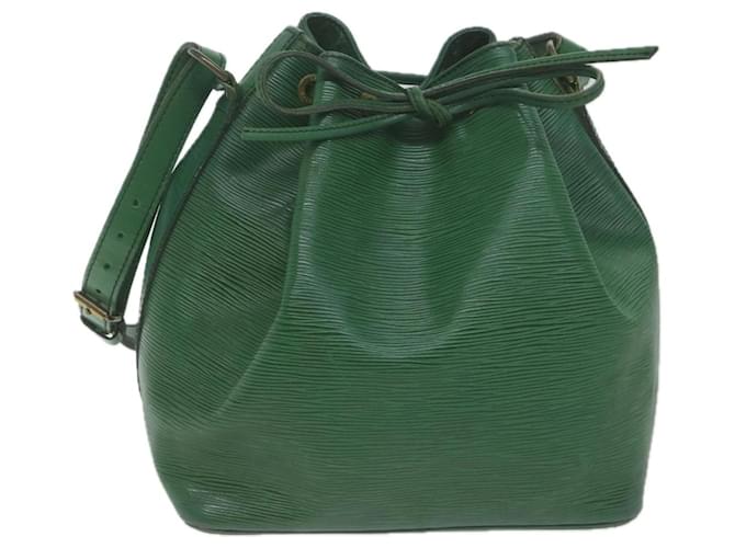 Louis Vuitton Petit Noé Green Leather  ref.1235287