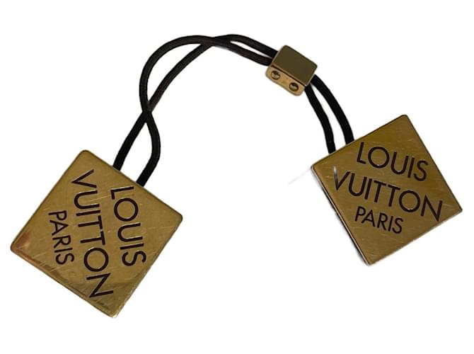 Louis Vuitton Haarschmuck Braun Schwarz Gold hardware  ref.1235333