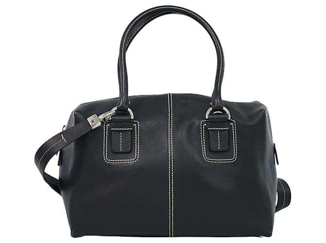 TOD'S Nero Pelle  ref.1235429