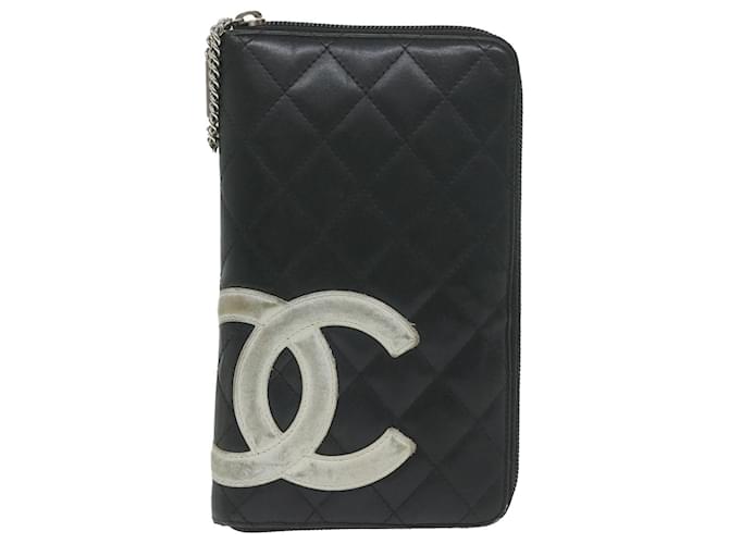 Chanel Black Leather  ref.1235433