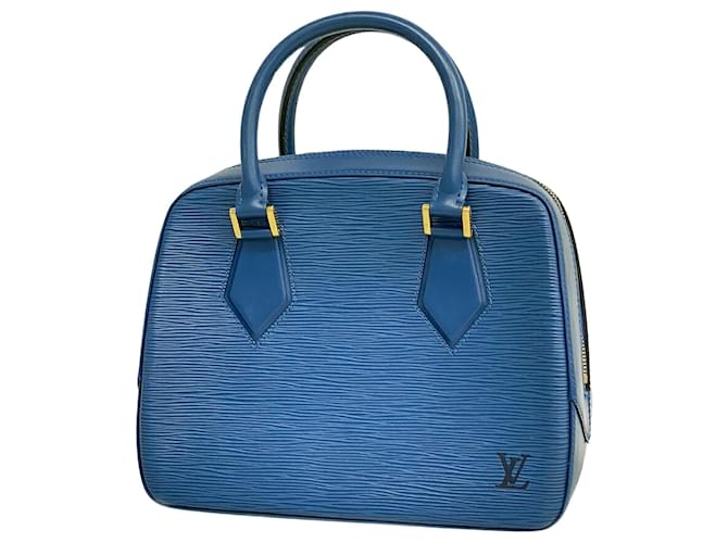 Louis Vuitton Sablon Blue Leather  ref.1235475