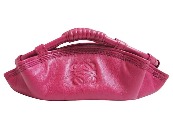 Loewe Löwe Nappa Pink Leder  ref.1235477