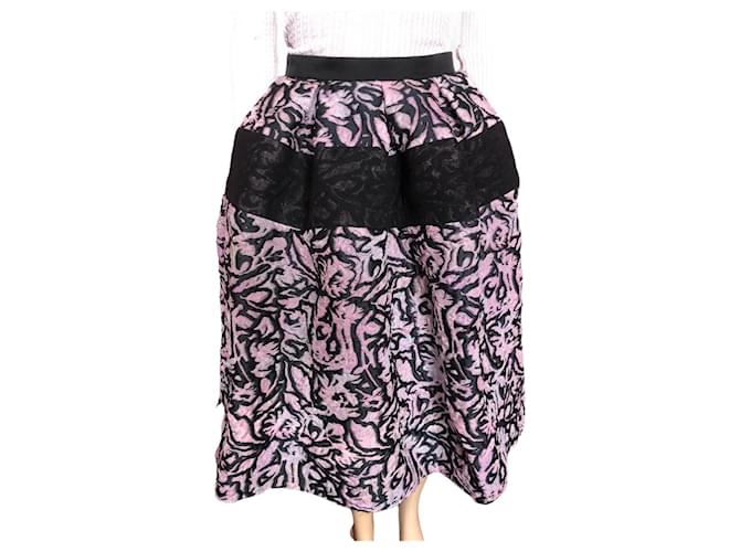 BALENCIAGA  Skirts T.fr 36 polyester Pink  ref.1235538