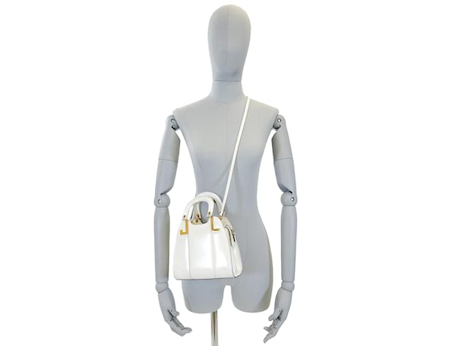LANVIN  Handbags   Leather White  ref.1235564