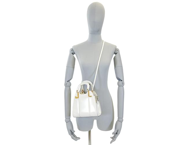 LANVIN Sacs à Main Cuir Blanc  ref.1235564