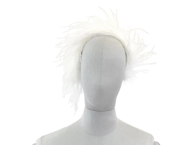 ALESSANDRA RICH Accessoires cheveux Autres Blanc  ref.1235566