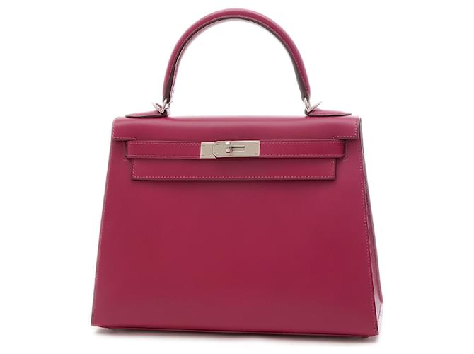Hermès hermes kelly 28 Pink Leather  ref.1235649