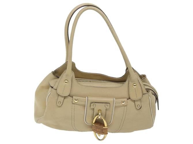 Salvatore Ferragamo Beige Leather  ref.1235714