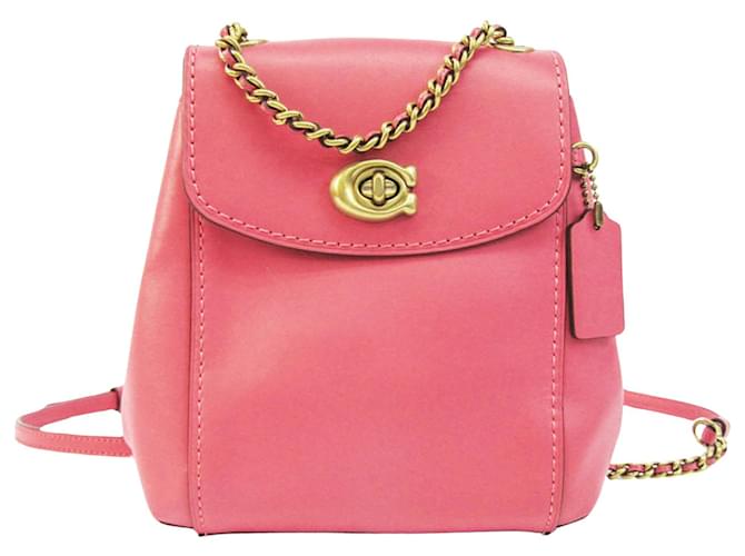Coach Pink Leather  ref.1235719