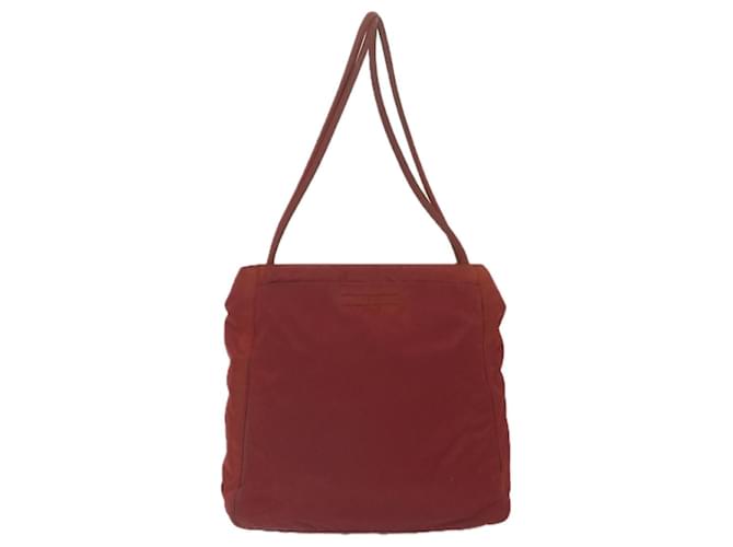 Tote Prada Re-Nylon Synthétique Rouge  ref.1235750