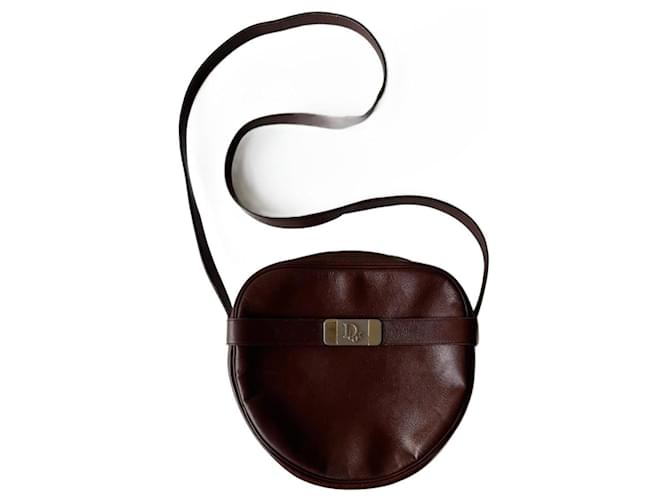Christian Dior Handbags Brown Leather  ref.1235777