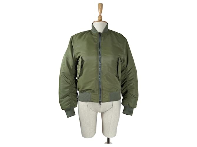 Acne Jackets Green Polyamide  ref.1235805