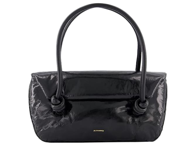 Knot Sm Shoulder Bag - Jil Sander - Leather - Black Pony-style calfskin  ref.1235850